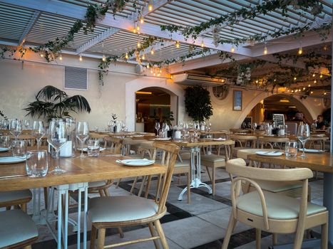 Armazém no interior do restaurante